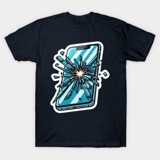 Broken Phone T-Shirt